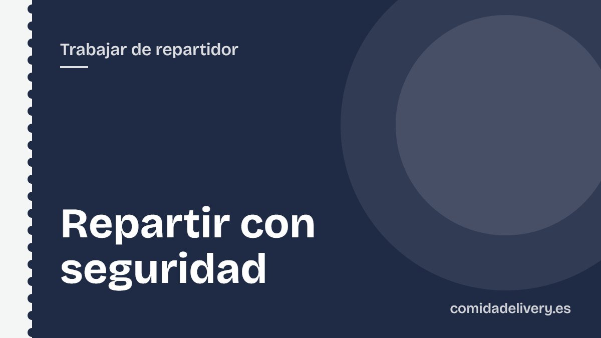 Repartir con seguridad